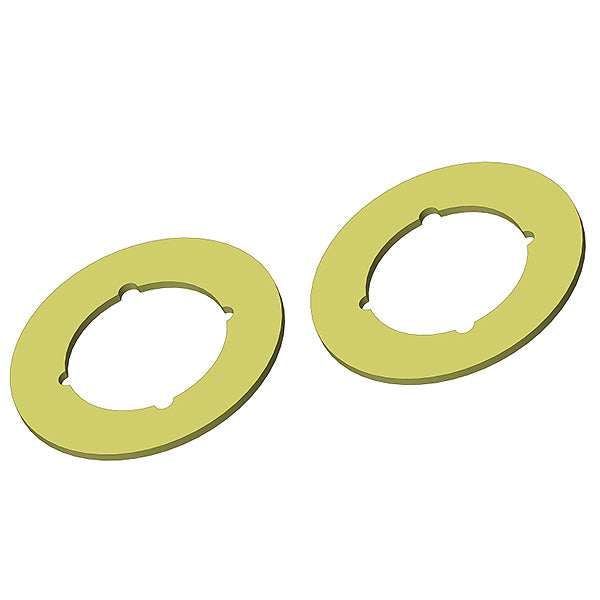 CORALLY SLIPPER PADS 2 PCS - High-Speed RTR RC Truck