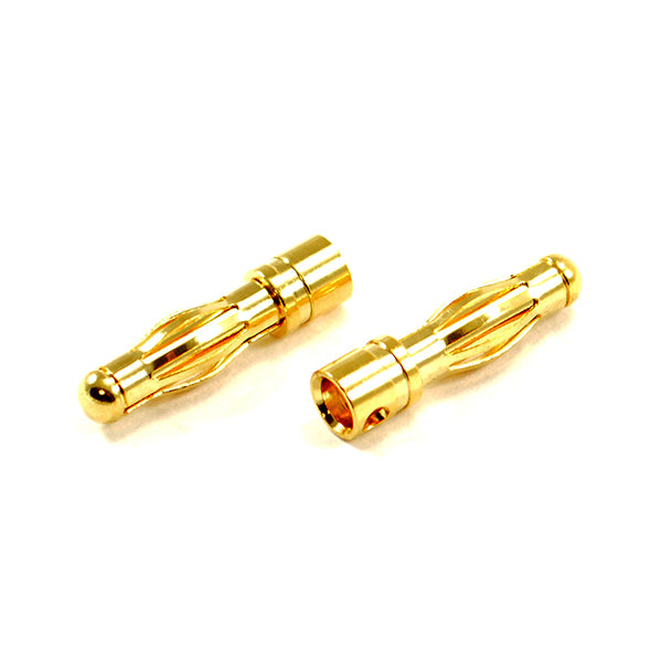 ETRONIX 4.0MM MALE GOLD CONNECTOR (2) - RC Hobby Product