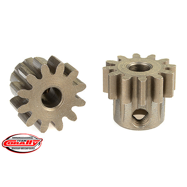 CORALLY 32 DP PINION SHORT HARDENED STEEL 12 TEETH SHAFT DIA. 3.17mm - High-Speed RTR RC Truck