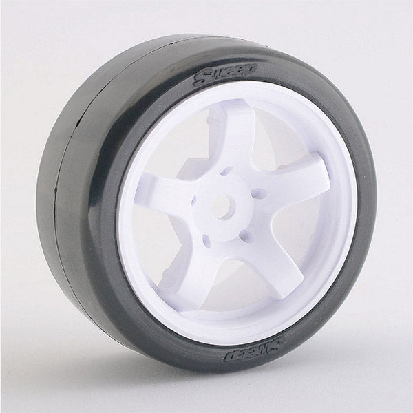 SWEEP EXP-MINI PRO COMP MINI TYRES PRE-GLUED 36DEG 4PCS - RC Hobby Product