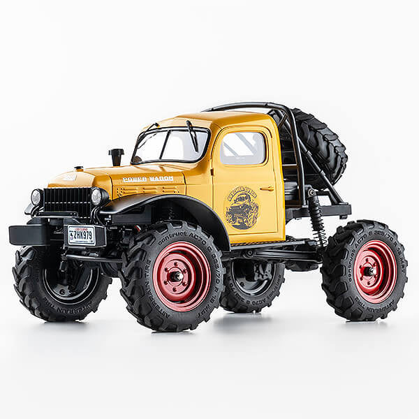 FMS FCX 1/24TH POWER WAGON SCALER RTR - YELLOW - RC Hobby Product