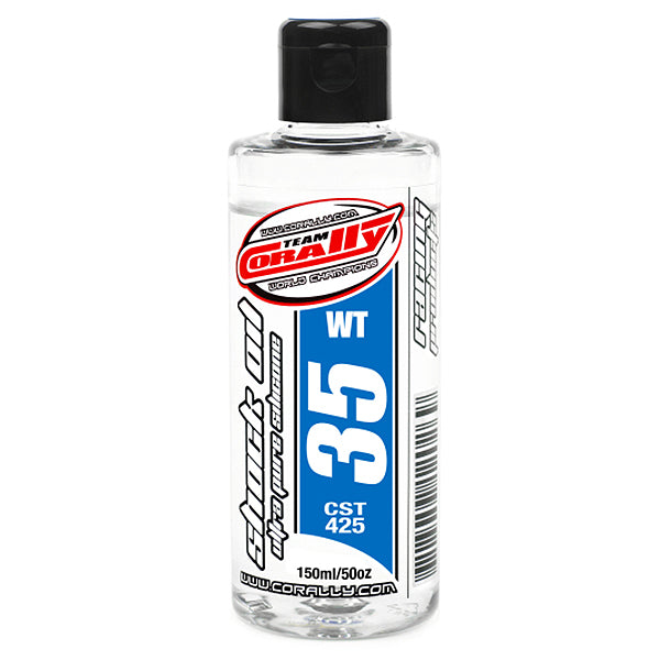 CORALLY SHOCK OIL ULTRA PURE SILICONE 35 WT 150ML - High-Speed RTR RC Truck