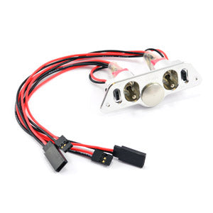 ETRONIX DUAL POWER SWITCH with FUEL DOT and JR - RC Hobby Product