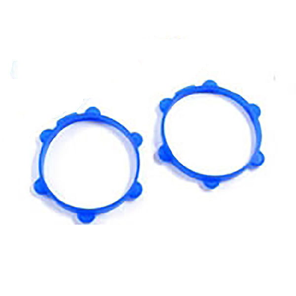 Fastrax 1/8th Rubber Tyre Bands Blue (2 PER PACK) - RC Hobby Product