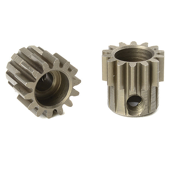 CORALLY M0.6 PINION SHORT HARDENED STEEL 14 TEETH SHAFT DIA. 3.17mm - High-Speed RTR RC Truck
