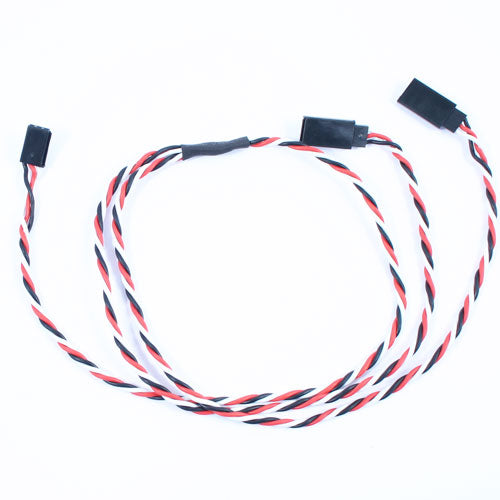 Etronix 60cm 22Awg Futaba Twisted Y Extension Wire - RC Hobby Product