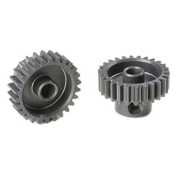 CORALLY 48 DP PINION SHORT HARD ANODISED AL7075 26 TEETH SHAFT DIA. 3.17MM - High-Speed RTR RC Truck