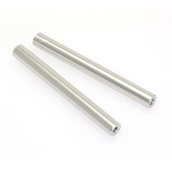 CEN RACING M3X57MM THREADED ALUMINUM LINK (SILVER ANODIZED) , 2PCS - RC Hobby Product