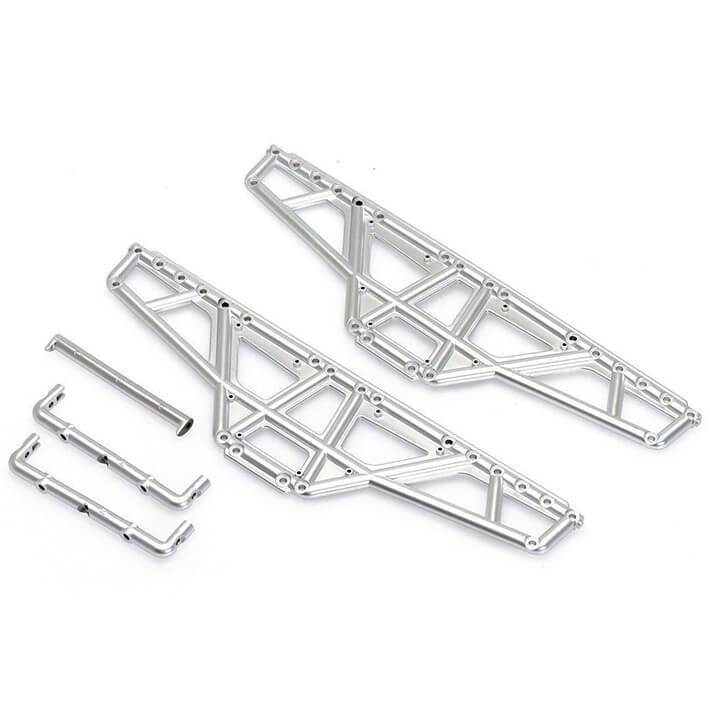 CEN RACING 210WB CHROME CHASSIS PLATE SET - RC Hobby Product
