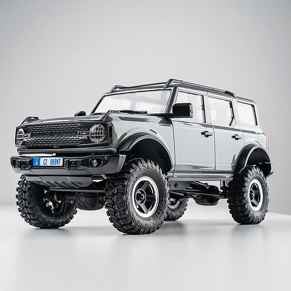 EAZY RC 1/18 BRONX RTR SCALE CRAWLER w/HARDBODY - GREY - RC Hobby Product