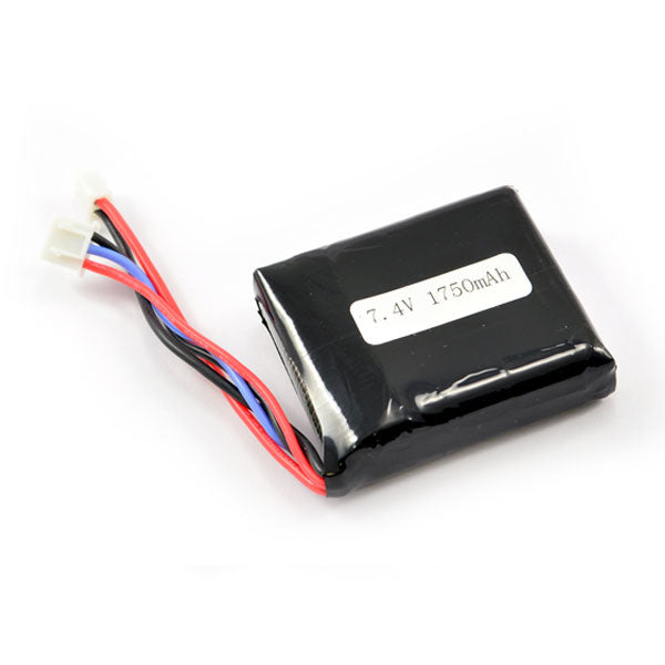 DYNAM DETRUM 1750mAh 7.4V LI-PO RADIO BATTERY - RC Hobby Product