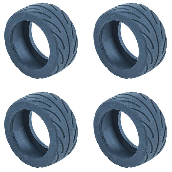 TEAM ASSOCIATED NANO SPORT RADIAL TYRES BLUE (4)