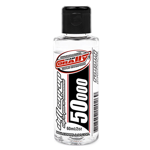 CORALLY DIFF SYRUP ULTRA PURE SILICONE 50000 CPS 60ML / 2OZ - High-Speed RTR RC Truck