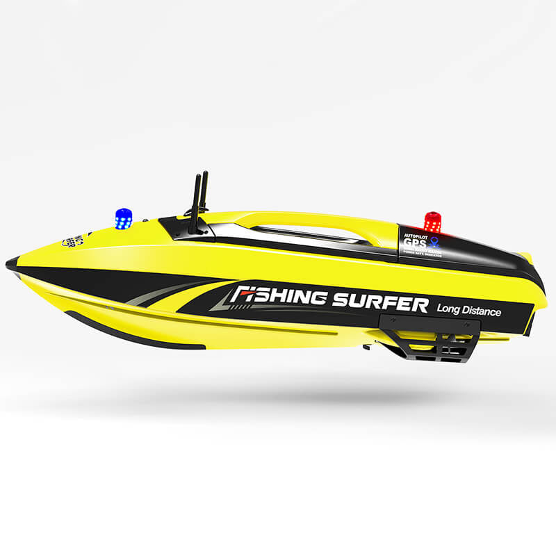 FISHING PEOPLE SURFER LAUNCHED RC BAIT RELEASE GPS BOAT v2.0 - RC Hobby Product