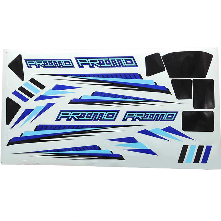 DYNAM PRIMO DECAL SHEET - RC Hobby Product