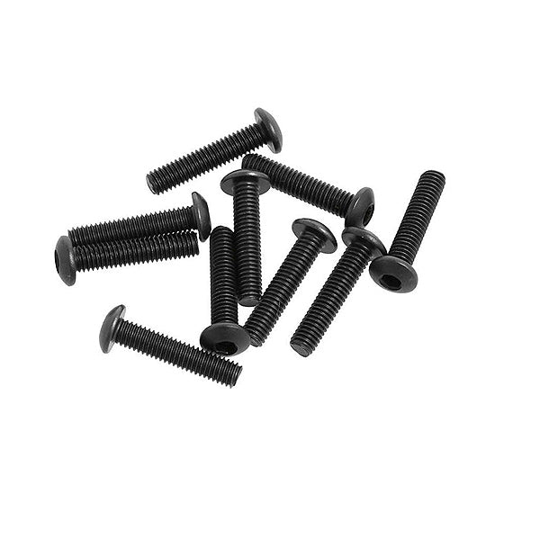 CEN RACING M3X14MM BUTTON HEAD HEX SOCKET SCREW (10PCS) - RC Hobby Product