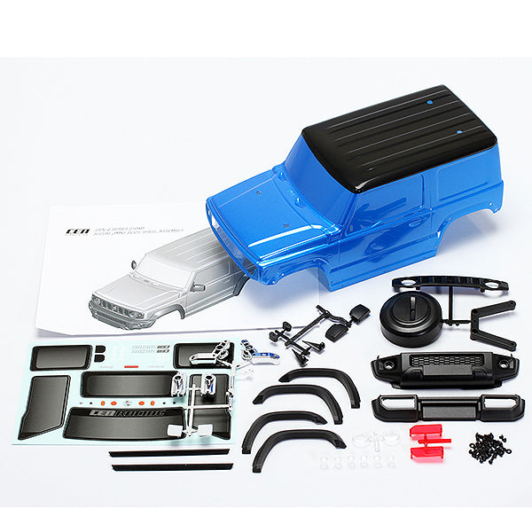 CEN RACING SUZUKI JIMNY PAINTED BODY W/DECAL (210WB) METALLIC BLUE - RC Hobby Product