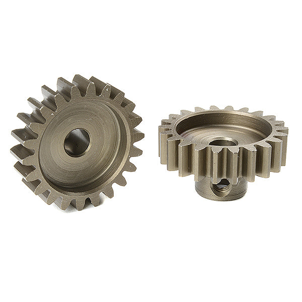 CORALLY M1.0 PINION SHORT HARDENED STEEL 22 TEETH SHAFT DIA. 5mm MOD1 - High-Speed RTR RC Truck