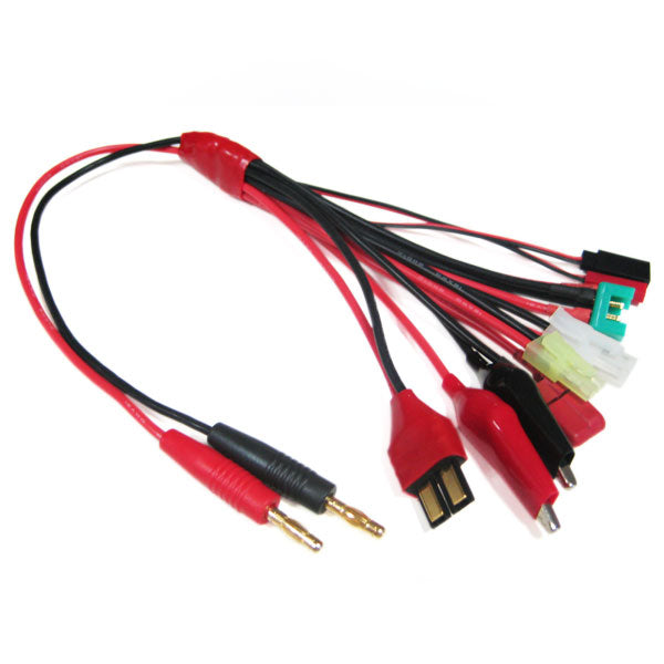 Etronix 4.0mm To Deans/Futaba/Jst/Tamiya/Micro Tamiya/MPx/Clip/D - RC Hobby Product