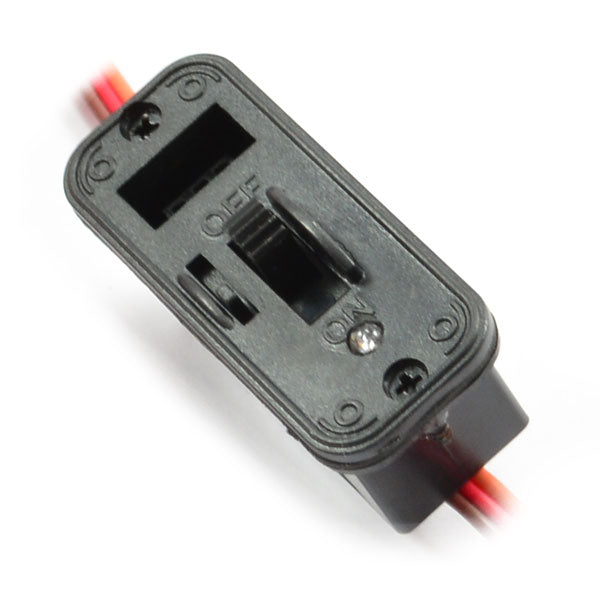 ETRONIX HEAVY DUTY JR SWITCH w/LED INDICATOR & CHARGE PORT - RC Hobby Product