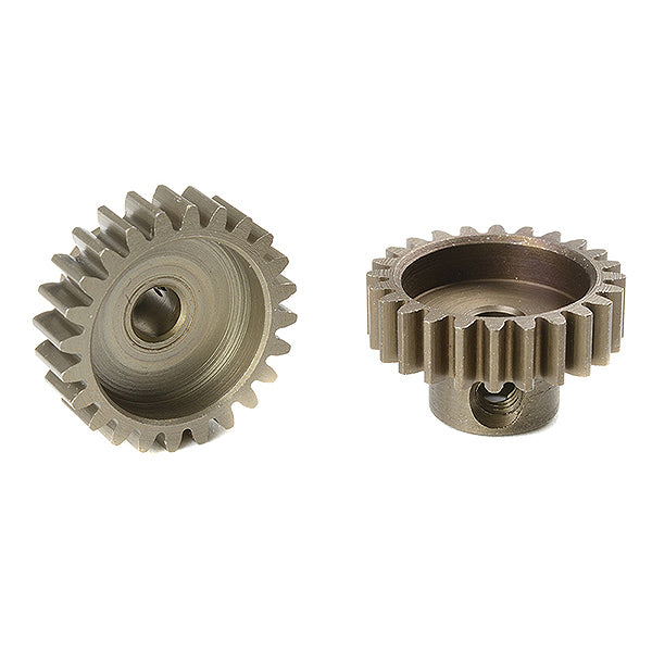 CORALLY M0.6 PINION SHORT HARDENED STEEL 24 TEETH SHAFT DIA. 3.17mm - High-Speed RTR RC Truck
