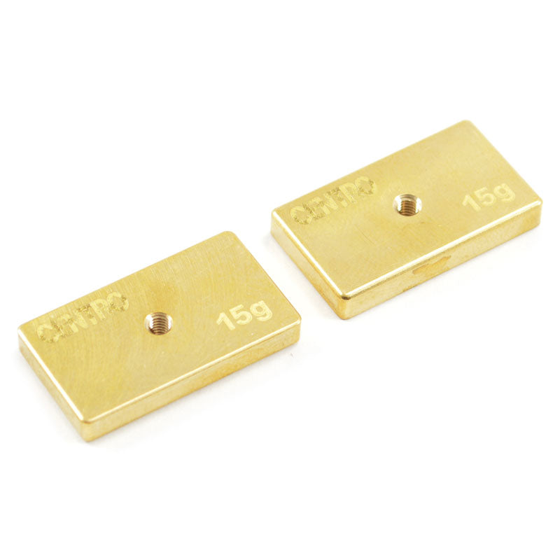 CENTRO PRECISION BRASS 15G BALANCING WEIGHTS (PR) - RC Hobby Product