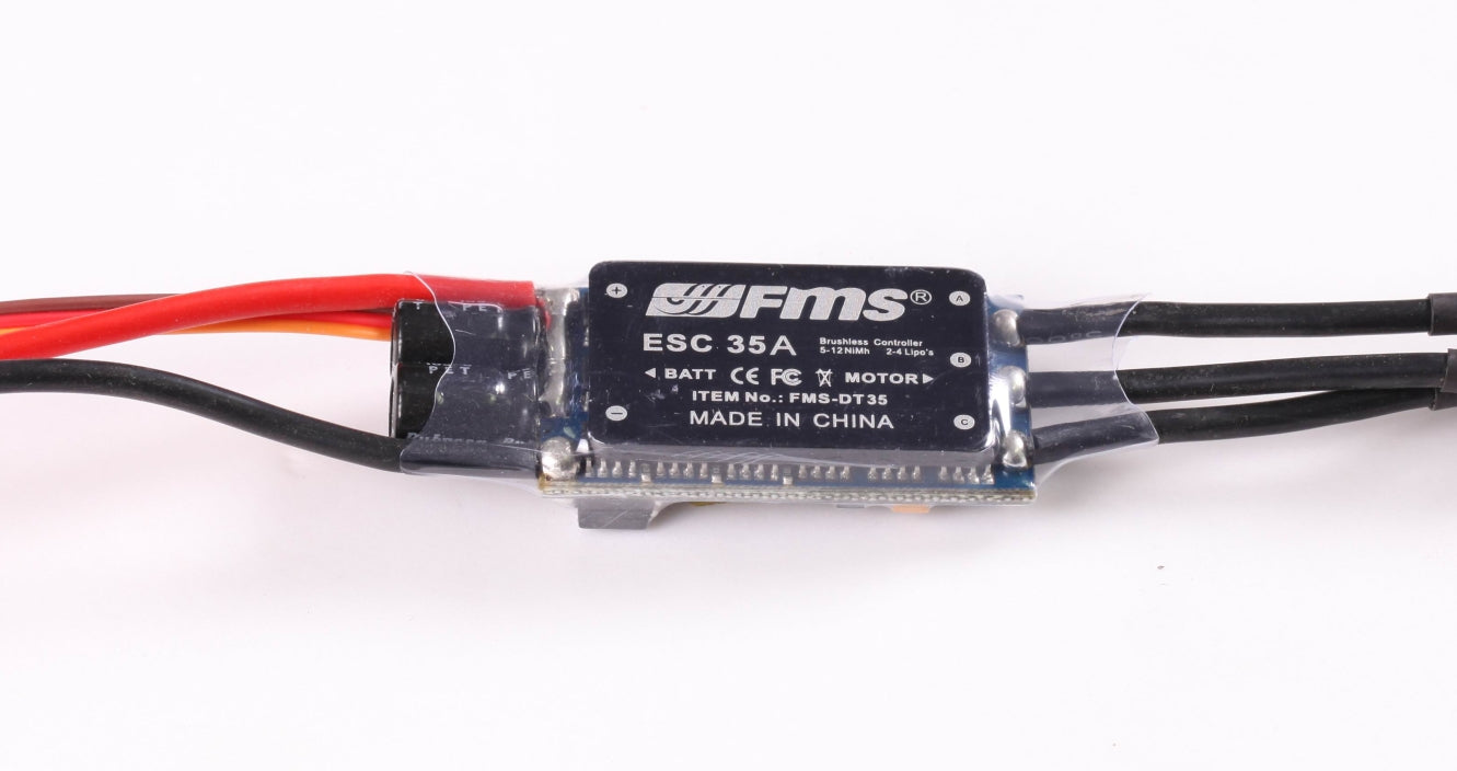 FMS 1100MM PT17 ESC 35A/4A SBEC - RC Hobby Product