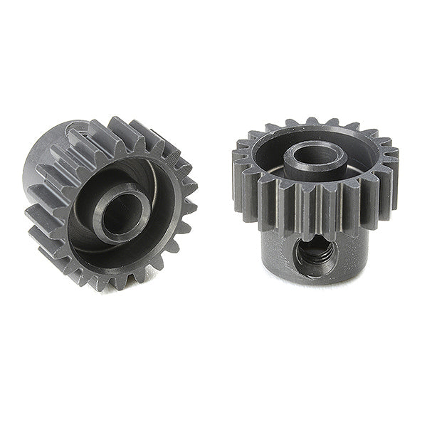 CORALLY 48 DP PINION SHORT HARD ANODISED AL7075 22 TEETH SHAFT DIA. 3.17MM - High-Speed RTR RC Truck