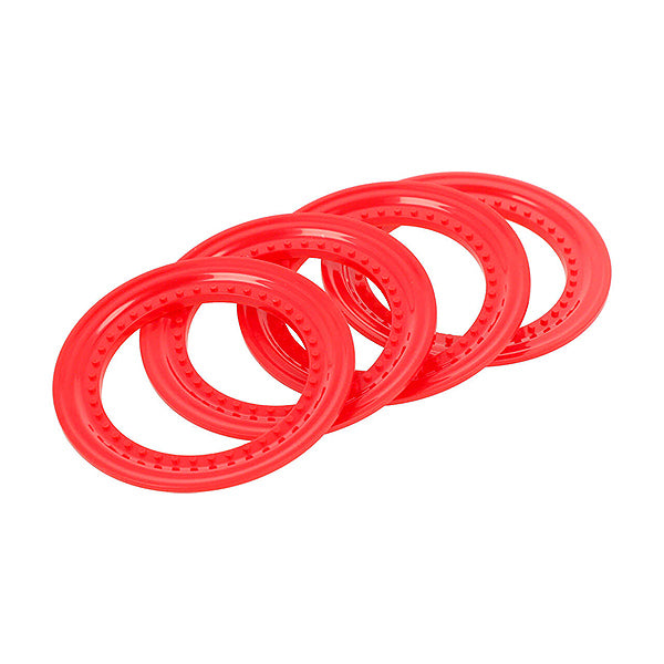 CEN RACING BEADLOCK RING (4PCS) RED - RC Hobby Product