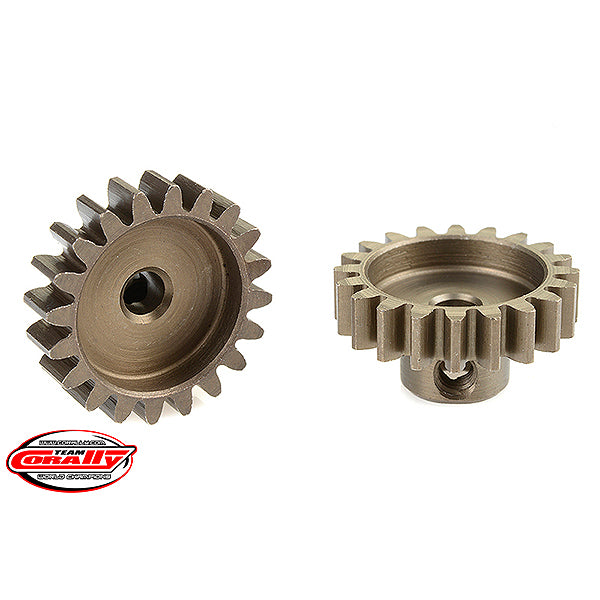 CORALLY 32 DP PINION SHORT HARDENED STEEL 20 TEETH SHAFT DIA. 3.17mm - High-Speed RTR RC Truck