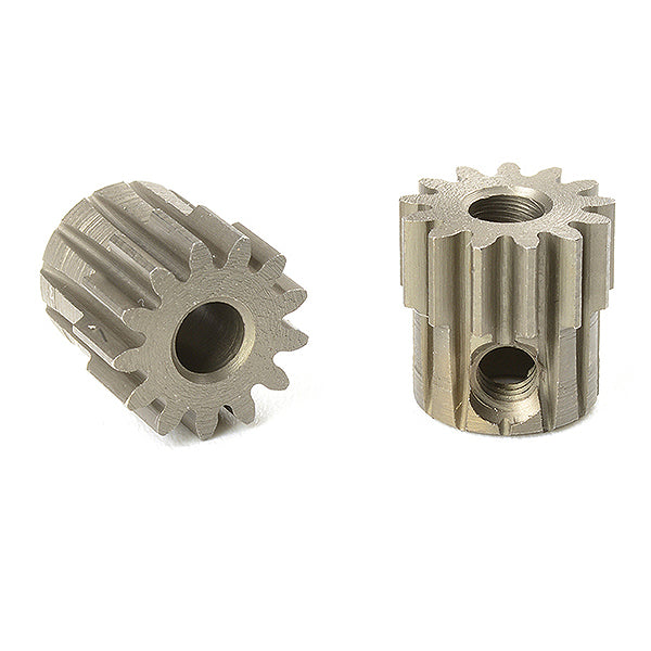 CORALLY M0.6 PINION SHORT HARDENED STEEL 13 TEETH SHAFT DIA. 3.17mm - High-Speed RTR RC Truck