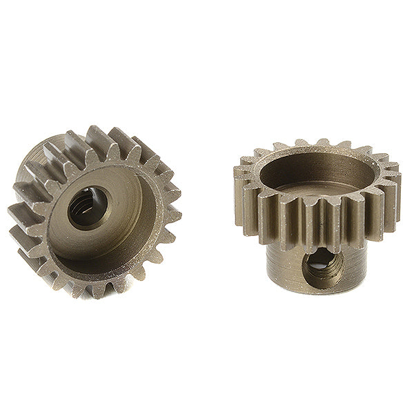 CORALLY M0.6 PINION SHORT HARDENED STEEL 20 TEETH SHAFT DIA. 3.17mm - High-Speed RTR RC Truck
