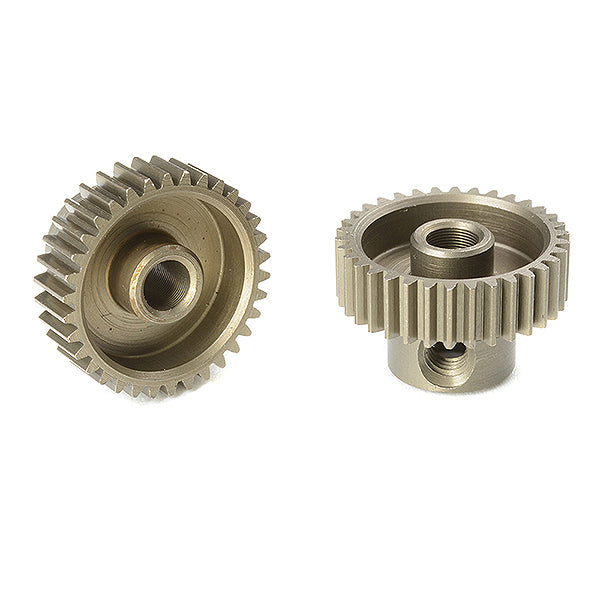 CORALLY 64 DP PINION SHORT HARDENED STEEL 34 TEETH SHAFT DIA. 3.17MM - High-Speed RTR RC Truck