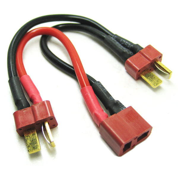 Etronix Deans 2S Battery Harness For 2 Packs In Series 14Awg Silicone Wire - RC Hobby Product