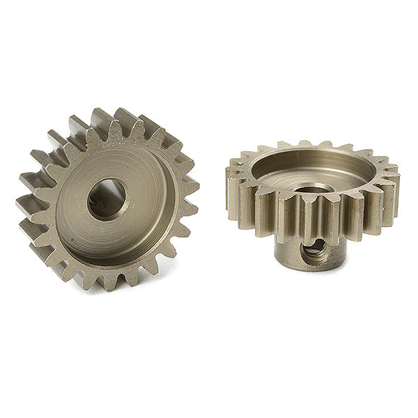 CORALLY M1.0 PINION SHORT HARDENED STEEL 21 TEETH SHAFT DIA. 5mm MOD1 - High-Speed RTR RC Truck