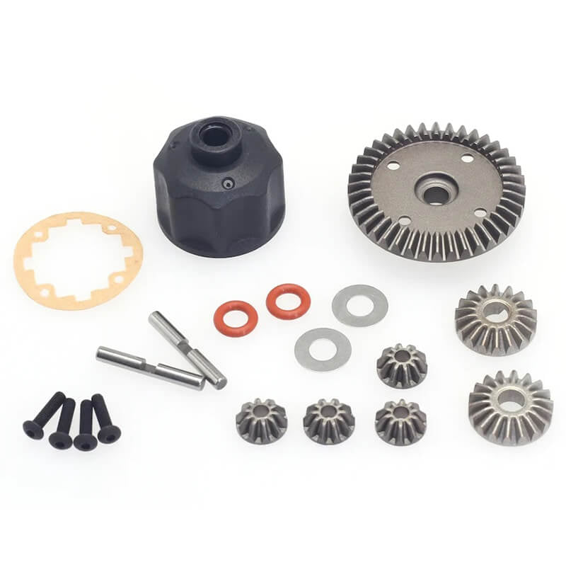 CEN RACING DIFFERENTIAL RING GEAR SET (CASE, PIN, O-RING, GASKET) - RC Hobby Product