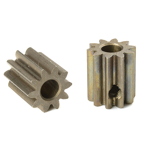 CORALLY M0.6 PINION SHORT HARDENED STEEL 10 TEETH SHAFT DIA. 3.17mm - High-Speed RTR RC Truck
