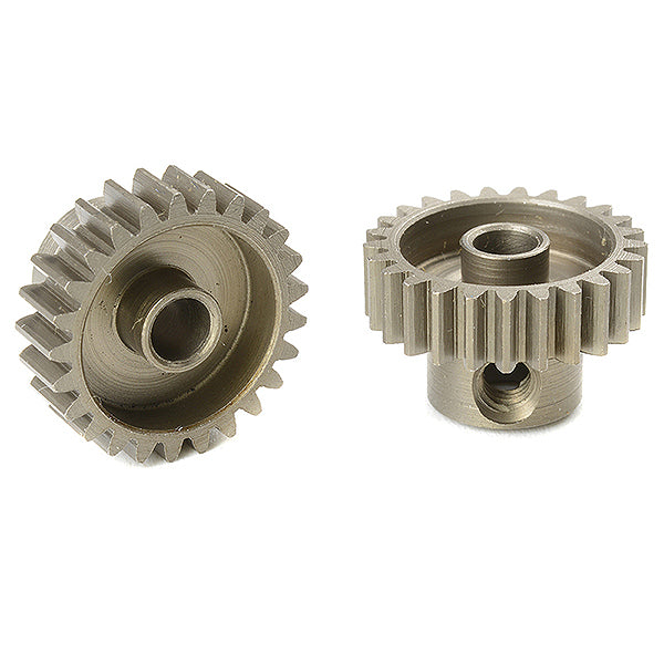 CORALLY 48 DP PINION SHORT HARDENED STEEL 25 TEETH SHAFT DIA. 3.17mm - High-Speed RTR RC Truck