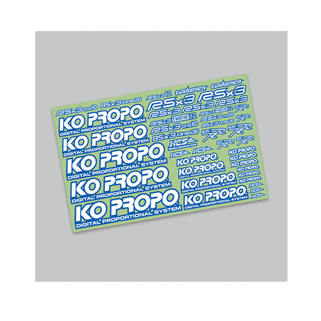 KO Decal Blue