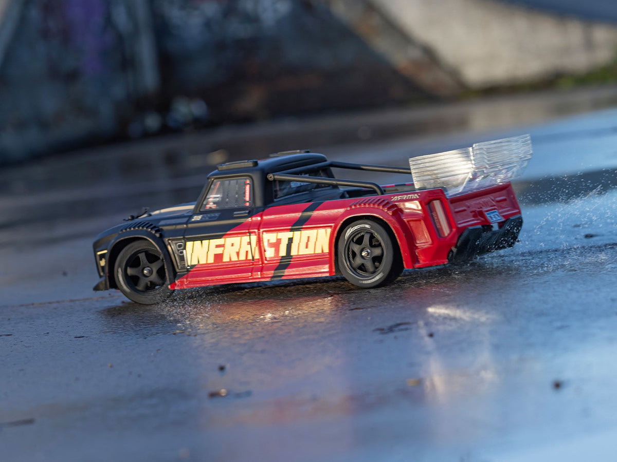 Exclusive Pre-Order ARRMA INFRACTION™ 223S BLX 4X4 RC STREET BASHER 65mph+ with Pre-Order Limited Edition Work Mat