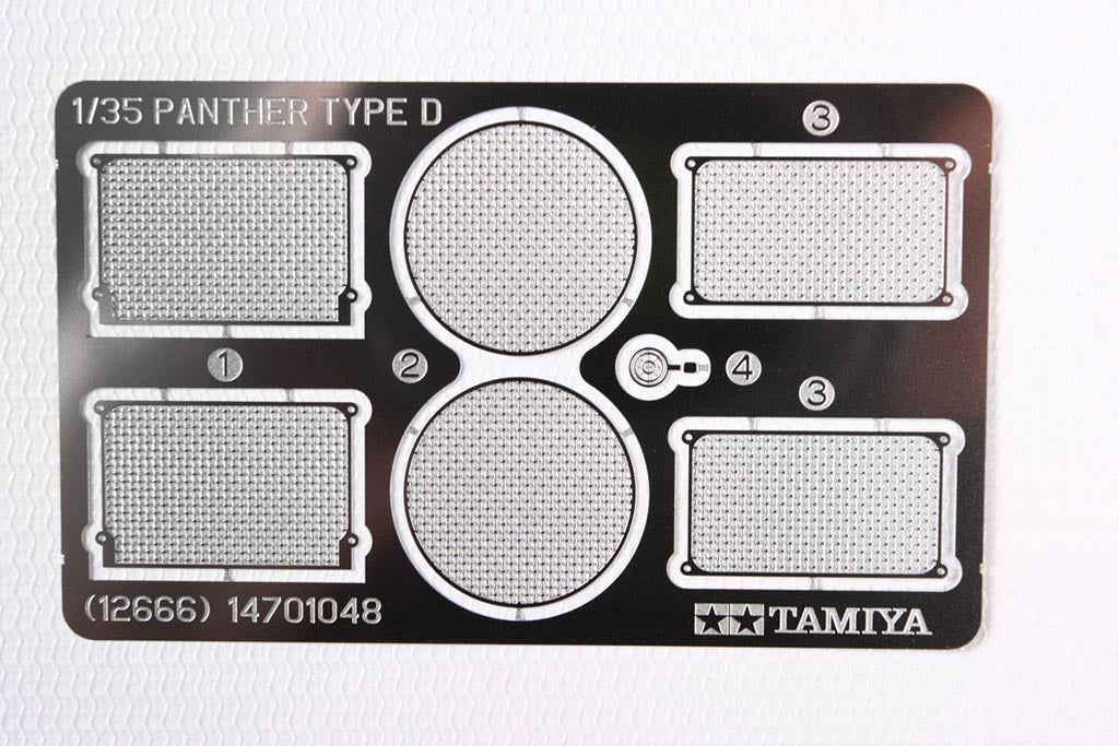 1/35 Panther Ausf.D Photo Etched Grille Set