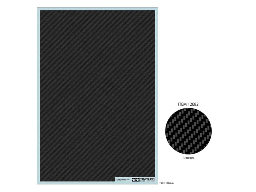 1/24 Carbon Fibre Decal (Twill Weave/Extra Fine)
