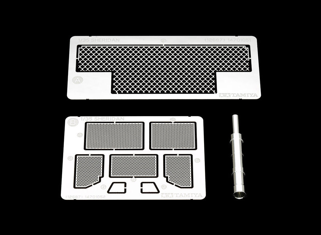 1/35 M551 Sheridan Photo-Etched Parts & Metal Gun Barrel Set