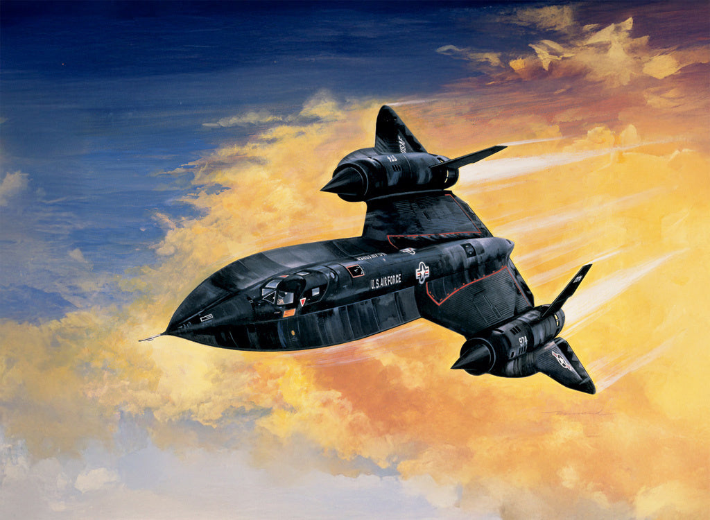 SR-71 BLACKBIRD with DRONE