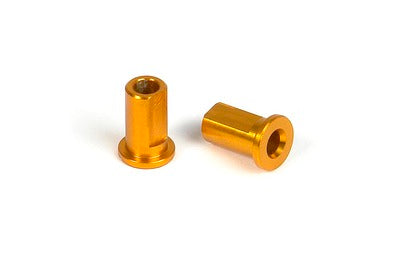ALU NUT FOR SUSP. HOLDER - ORANGE (2) - RC Hobby Product