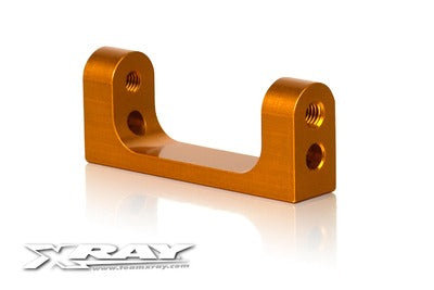 T3 ALU LOWER REAR SUSPENSION 1-PIECE HOLDER - ORANGE - RC Hobby Product