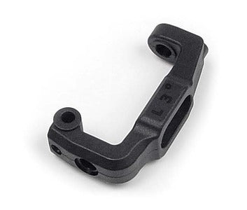 COMPOSITE C-HUB FRONT BLOCK, LEFT - HARD - CASTER 3Â° - RC Hobby Product