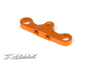 T4 ALU STEERING PLATE 8MM FOR DUAL SERVO SAVER - ORANGE - RC Hobby Product