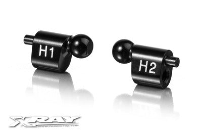 ALU QUICK ROLL-CENTER HOLDERâ„¢ 4.9MM - H1 + H2 - RC Hobby Product