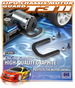 GRAPHITE MOTOR GUARD - RC Hobby Product